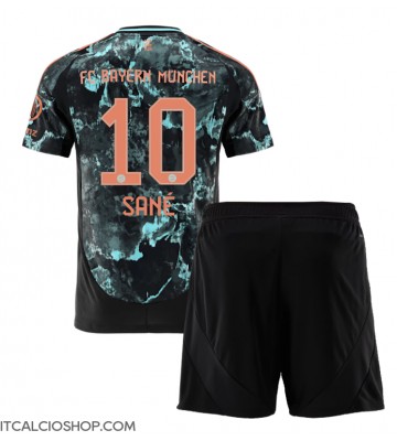 Bayern Munich Leroy Sane #10 Seconda Maglia Bambino 2024-25 Manica Corta (+ Pantaloni corti)